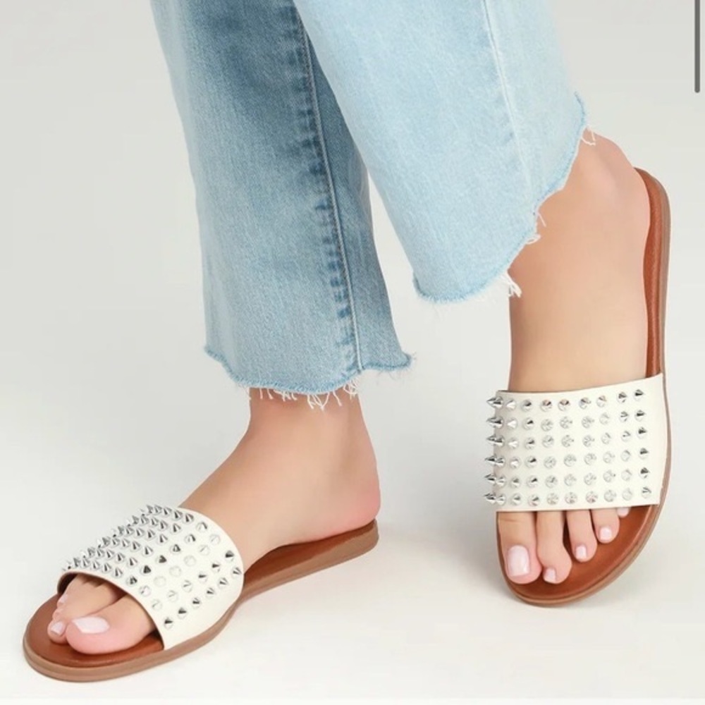 Steve Madden Farryn Slide Sandal sz 6